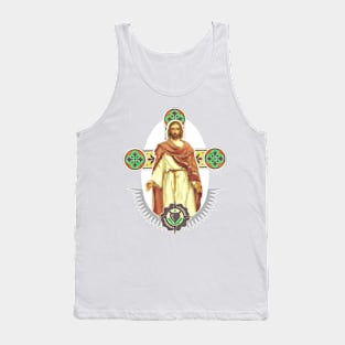 Jesus Christ and the cross of salvation Tank Top